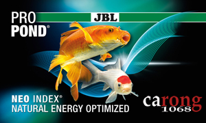 THE PROFESSIONAL POND FISH NUTRITION WITH THE NEO INDEX®.